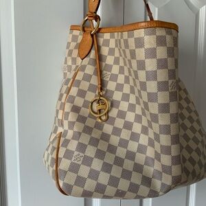 Authentic Louis Vuitton Delightful Azur Shoulder Bag
